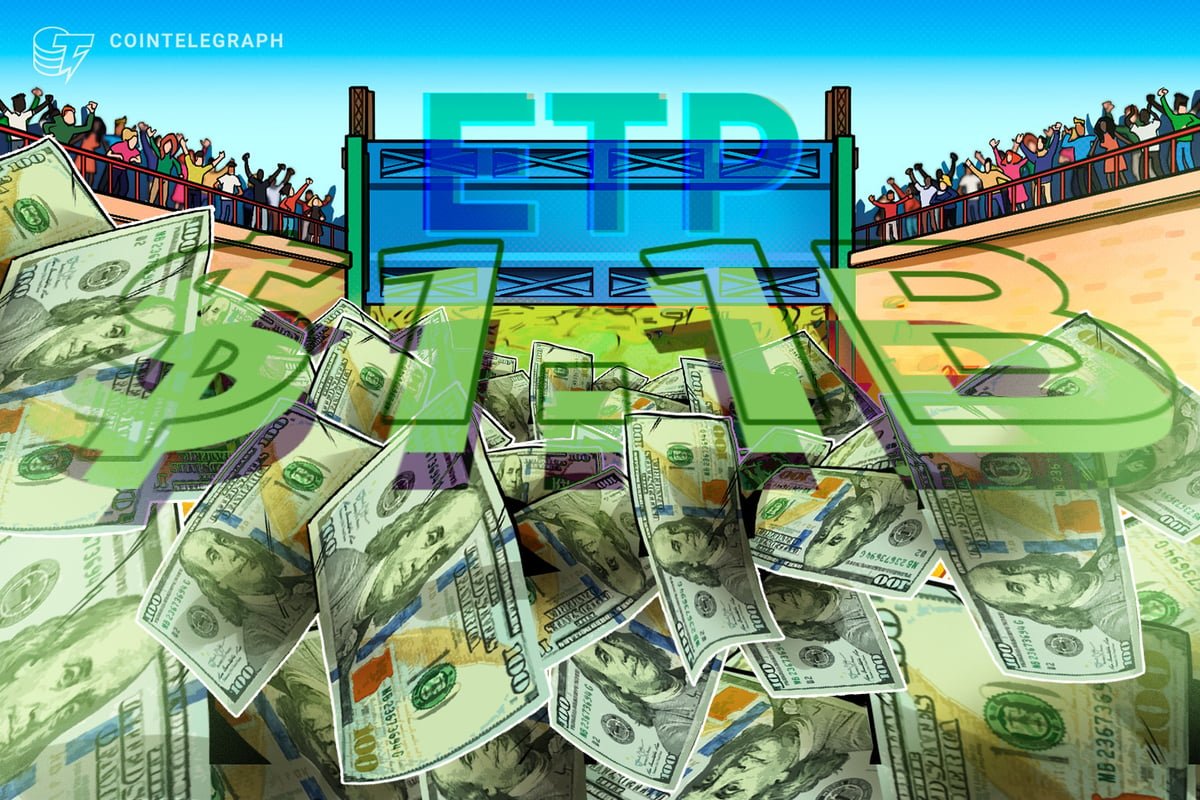 Crypto ETP Inflows Hit $1.1 Billion, Strongest Since January